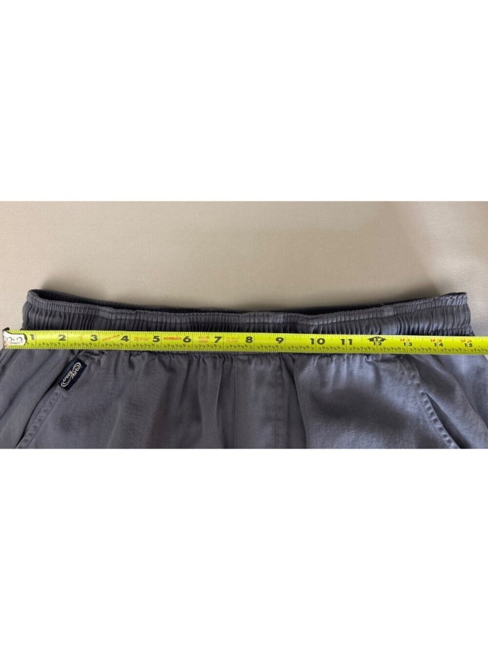 Crazy Shirts Hawaii Men's Blue-Gray Elastic Waist Joggers Pants Medium Vintage - Picture 11 of 16